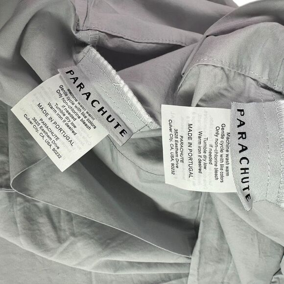 PARACHUTE King Size Pillowcase Set Fog - Picture 7 of 9